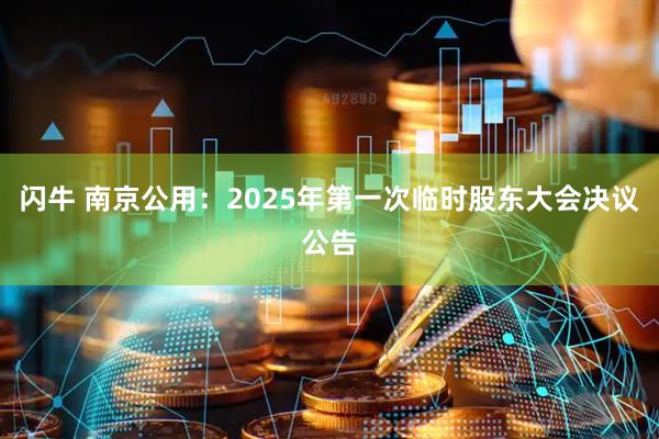 闪牛 南京公用：2025年第一次临时股东大会决议公告